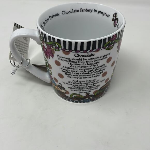 3/$15! NWT Suzy Toronto “Behind Every successful Woman” porcelain mug - Picture 9 of 13
